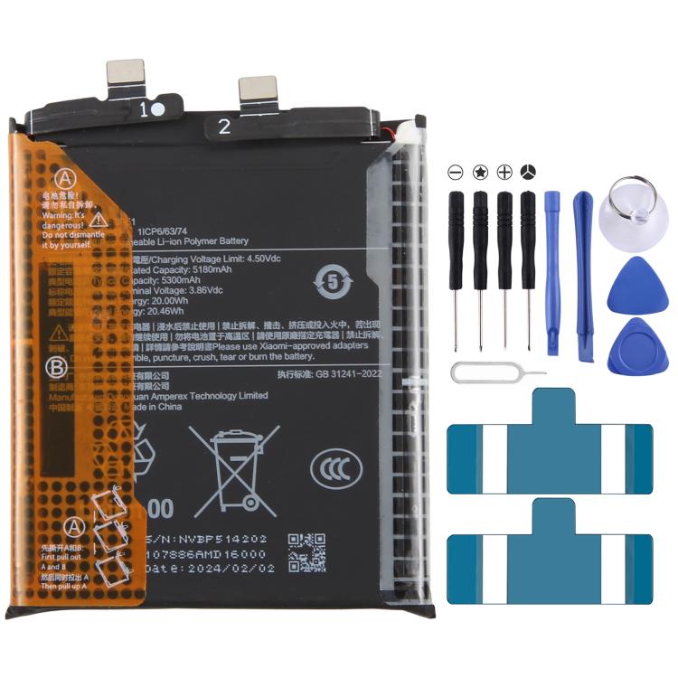 Battery, For Redmi A7 Pro 6000mAh BM6S, For Redmi Note 15 5800mAh BN6C, For Redmi Note 15 Pro 5G 7000mAh BN71, For Redmi 15 4G/5G/Poco M7 4G 7000mAh BN70, For Redmi 15C 4G 2024 6000mAh BN68, For Redmi K80 Ultra 7410mAh BM6F                             ...