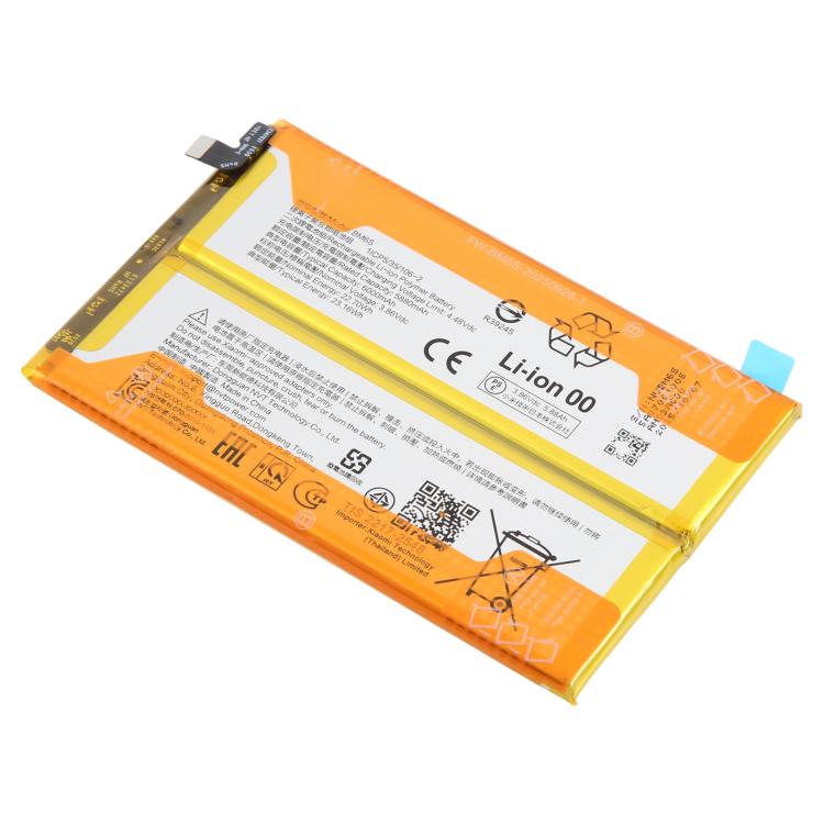 Battery, For Redmi A7 Pro 6000mAh BM6S, For Redmi Note 15 5800mAh BN6C, For Redmi Note 15 Pro 5G 7000mAh BN71, For Redmi 15 4G/5G/Poco M7 4G 7000mAh BN70, For Redmi 15C 4G 2024 6000mAh BN68, For Redmi K80 Ultra 7410mAh BM6F                             ...