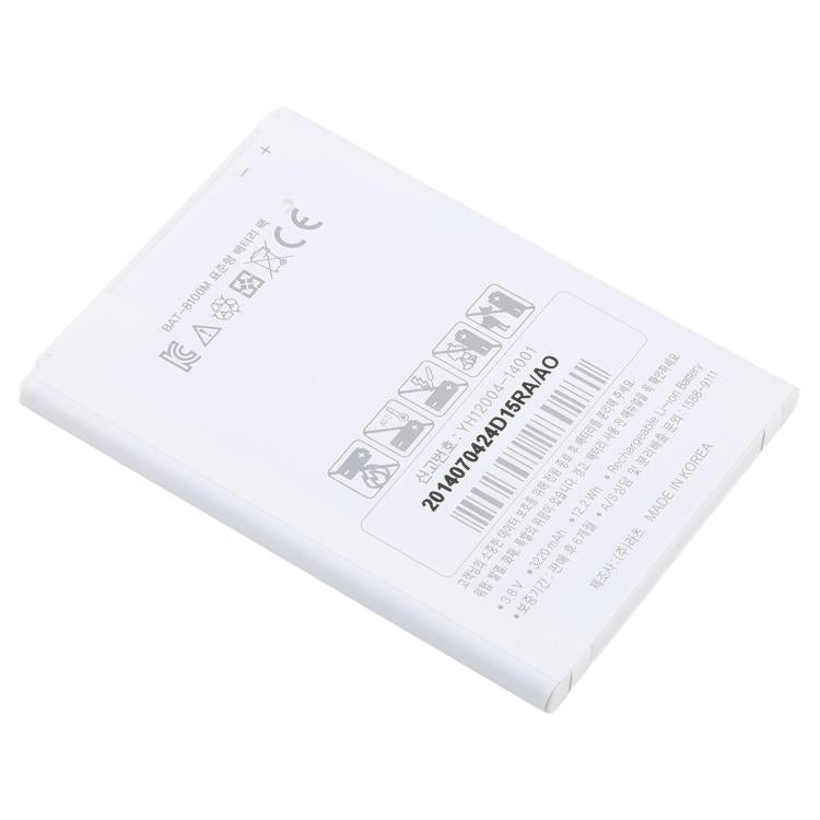 Battery, For SKY VEGA IRON2 3220mAh BAT-8100M