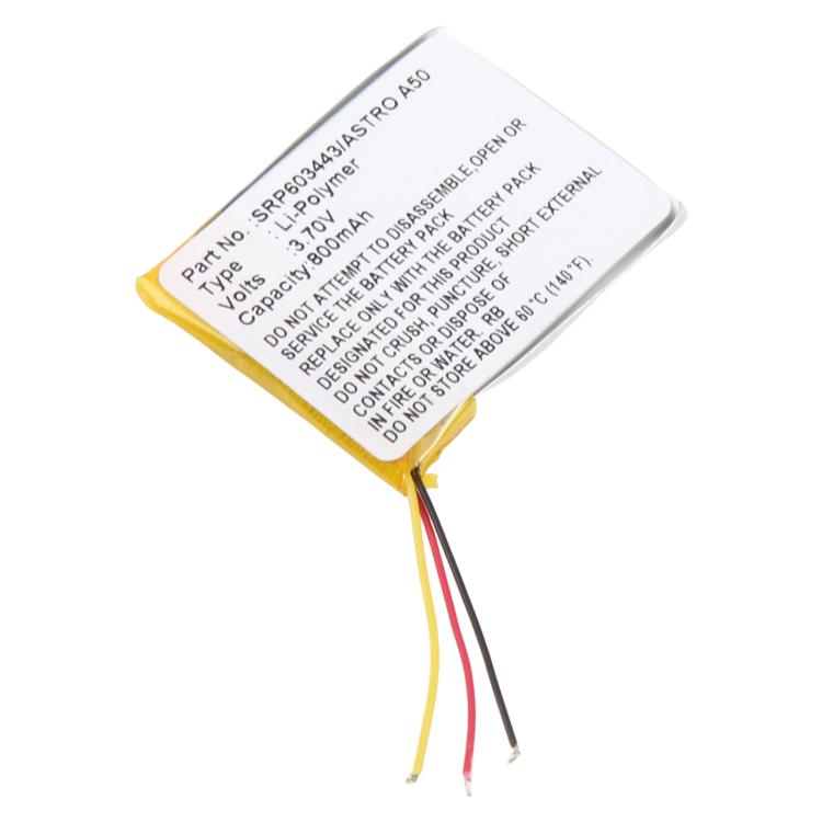 Bluetooth Earphone Battery, For Astro A50 A20 800mAh