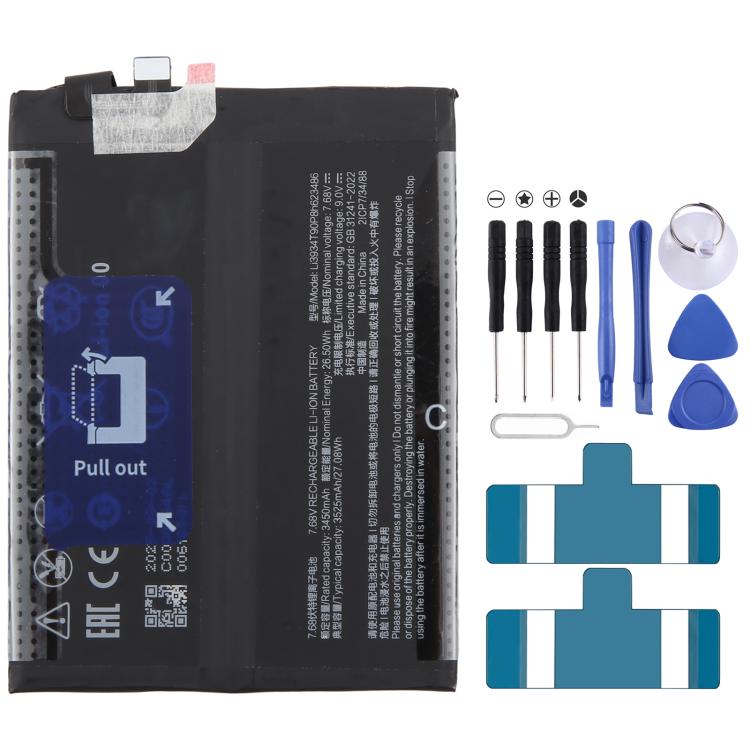 For ZTE nubia RedMagic 10 Pro NX769J / 10 Pro+ NX779J 2×3525mAh Li3934T90P8h623486 Battery