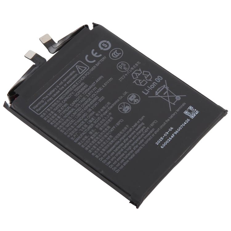 For ZTE nubia Z80 Ultra NX741J 7200mAh Li3970T45P8H856862 Battery
