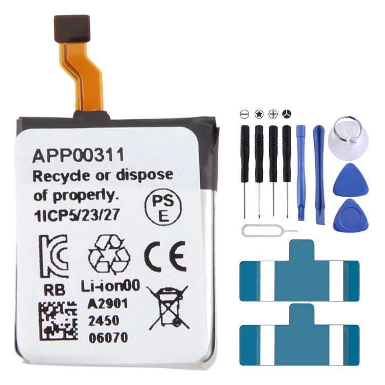 Battery, For Fossil Gen 5E 44mm DW11F 300mAh APP00311