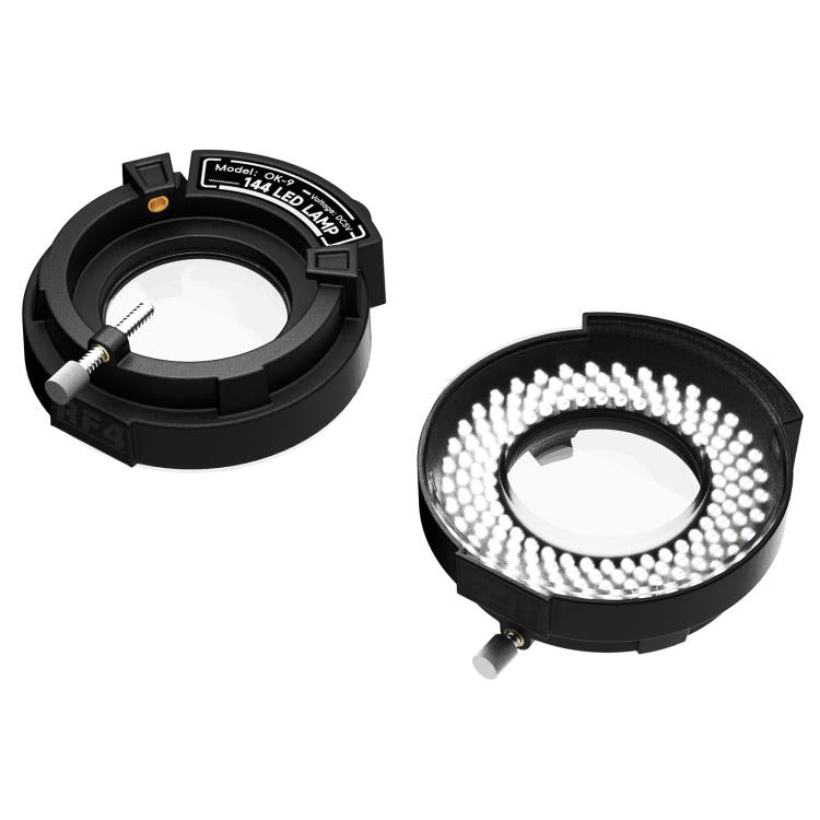 RF4 OK-9 Adjustable 144pcs LED Ring Light for Binocular / Trinocular Stereo Microscope, OK-9