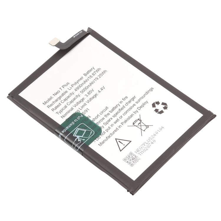 Battery, For Sparx Neo 7 Plus 5000mAh, For Sparx Neo 8i 5000mAh, For Sparx Neo 7 Ultra 8GB 5000mAh, For Sparx Neo 8 Lite 2024 5000mAh, For Sparx Neo 11 2023 5000mAh, For Sparx Neo 8 Pro 5000mAh, For Sparx Neo 8 Plus 5000mAh, For Sparx Neo 5 Plus 5000mA...