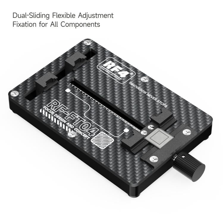 RF4 RF-FT04 Single-Axis Dual-Sliding High-Temperature Carbon Fiber Motherboard Repair Fixture, RF-FT04