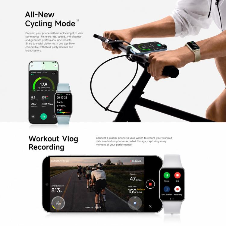 Original Xiaomi Smart Band 10 Pro, 1.74 inch AMOLED Screen 5ATM Waterproof Smart Watch, Support Blood Oxygen / Heart Rate Monitor, Smart Band 10 Pro Black, Smart Band 10 Pro Silver, Smart Band 10 Pro Pink