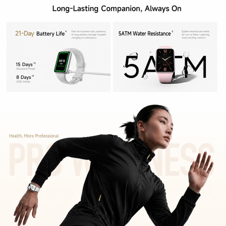 Original Xiaomi Smart Band 10 Pro, 1.74 inch AMOLED Screen 5ATM Waterproof Smart Watch, Support Blood Oxygen / Heart Rate Monitor, Smart Band 10 Pro Black, Smart Band 10 Pro Silver, Smart Band 10 Pro Pink