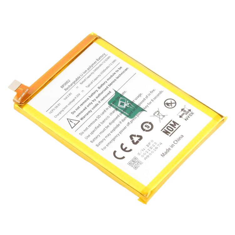 Battery, For Benco 3400mAh BP0002