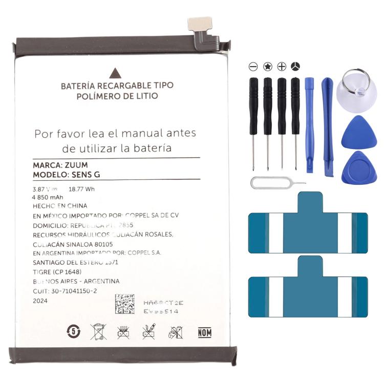 Battery, For Zuum SENS 4850mAh SENS G, For Zuum Stellar P5 3900mAh Stellar P5, For Zuum Stellar P7 4080mAh, For Zuum Aura M1 2026 4900mAh