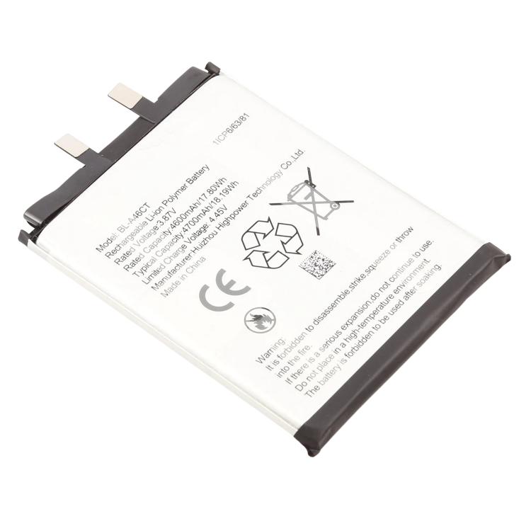 For General Mobile GM 20 Pro / GM 9 Pro 4700mAh BL-A46CT Battery, For General Mobile GM 20 Pro / GM 9 Pro 4700mAh