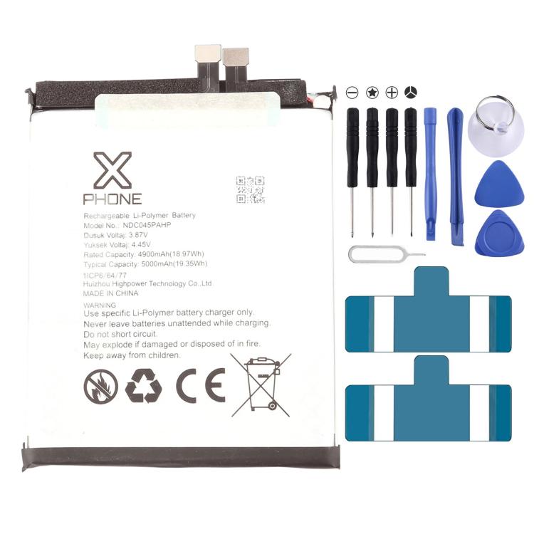 Battery, For X Phone X1 5000mAh NDC045PAHP