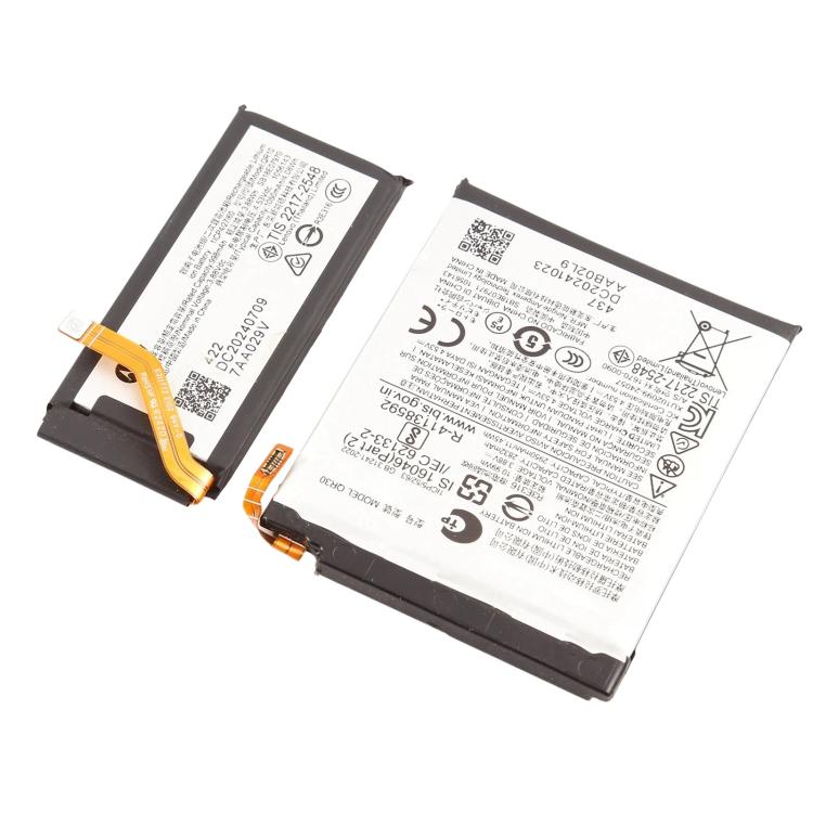 For Motorola Razr+ 2024 XT2451-4 2950mAh / 1050mAh QR30 / QR10 Battery