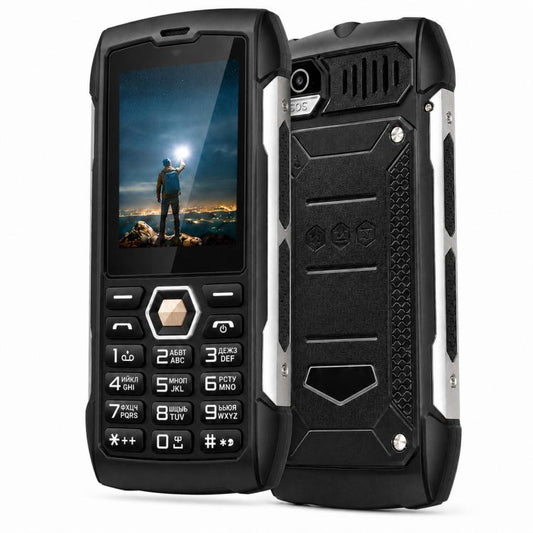 HP288 IP68 Rugged Phone, 2.8 inch, 4000mAh Battery, Network: 2G, BT, FM, SOS, Torch, Russian Keyboard, EU Plug, US Plug, UK Plug, AU Plug
