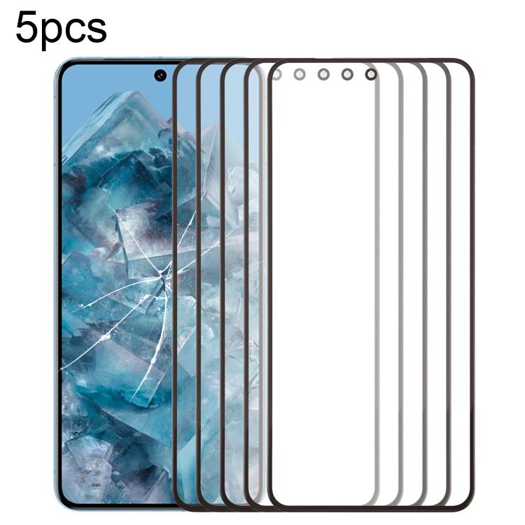 5pcs Front Screen Outer Glass Lens with OCA Optically Clear Adhesive, For Google Pixel 10 Pro XL, For Google Pixel 10 Pro, For Google Pixel 10, For Google Pixel 9a, For Google Pixel 9 Pro XL, For Google Pixel 9 Pro, For Google Pixel 9, For Google Pixel...