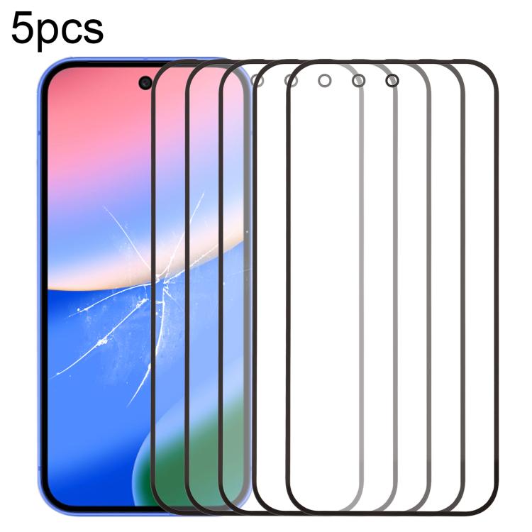 5pcs Front Screen Outer Glass Lens with OCA Optically Clear Adhesive, For Google Pixel 10 Pro XL, For Google Pixel 10 Pro, For Google Pixel 10, For Google Pixel 9a, For Google Pixel 9 Pro XL, For Google Pixel 9 Pro, For Google Pixel 9, For Google Pixel...