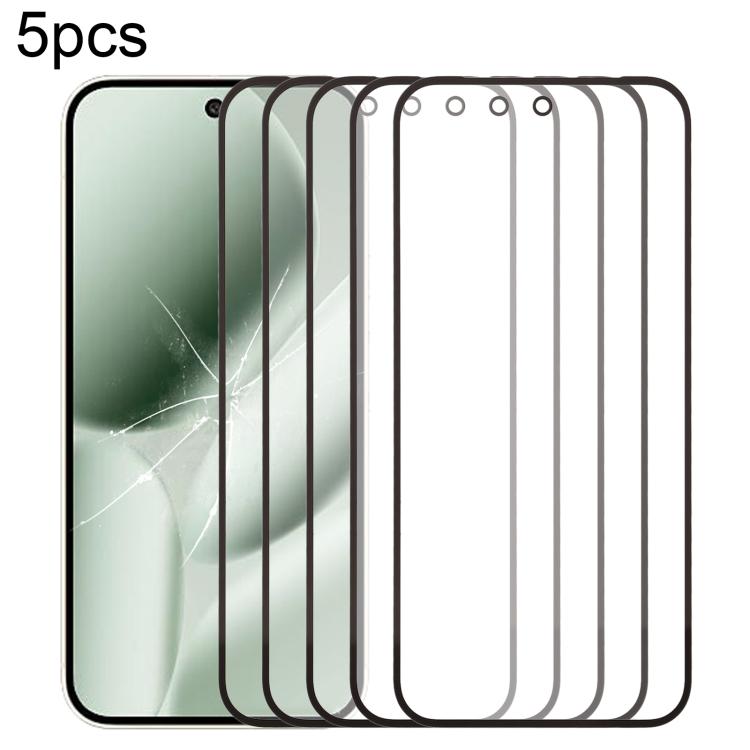 5pcs Front Screen Outer Glass Lens with OCA Optically Clear Adhesive, For Google Pixel 10 Pro XL, For Google Pixel 10 Pro, For Google Pixel 10, For Google Pixel 9a, For Google Pixel 9 Pro XL, For Google Pixel 9 Pro, For Google Pixel 9, For Google Pixel...