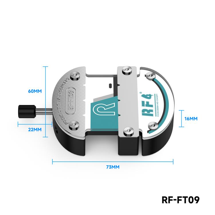 RF4 RF-FT09 Trackless Planar Structure Universal Repair Fixture for CPU IC Chip De-Gumming, RF-FT09