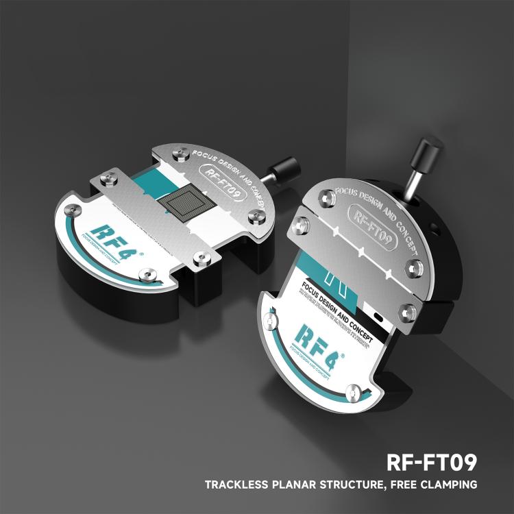 RF4 RF-FT09 Trackless Planar Structure Universal Repair Fixture for CPU IC Chip De-Gumming, RF-FT09