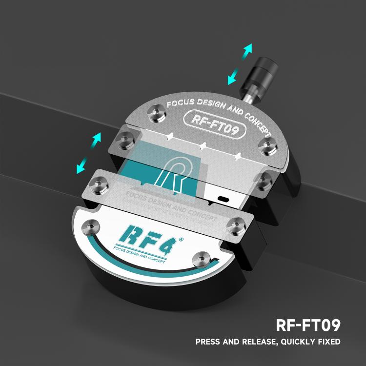 RF4 RF-FT09 Trackless Planar Structure Universal Repair Fixture for CPU IC Chip De-Gumming, RF-FT09