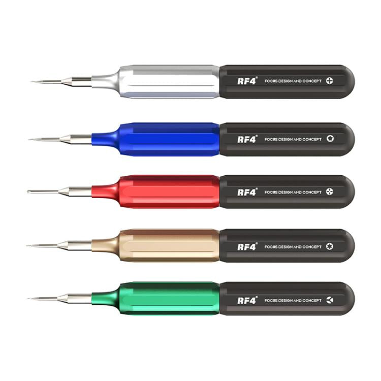 RF4 RF-SD10 5-in-1 Superhard S2 Steel Magnetic Precision Screwdriver for Phone Disassemble Repair, RF-SD10
