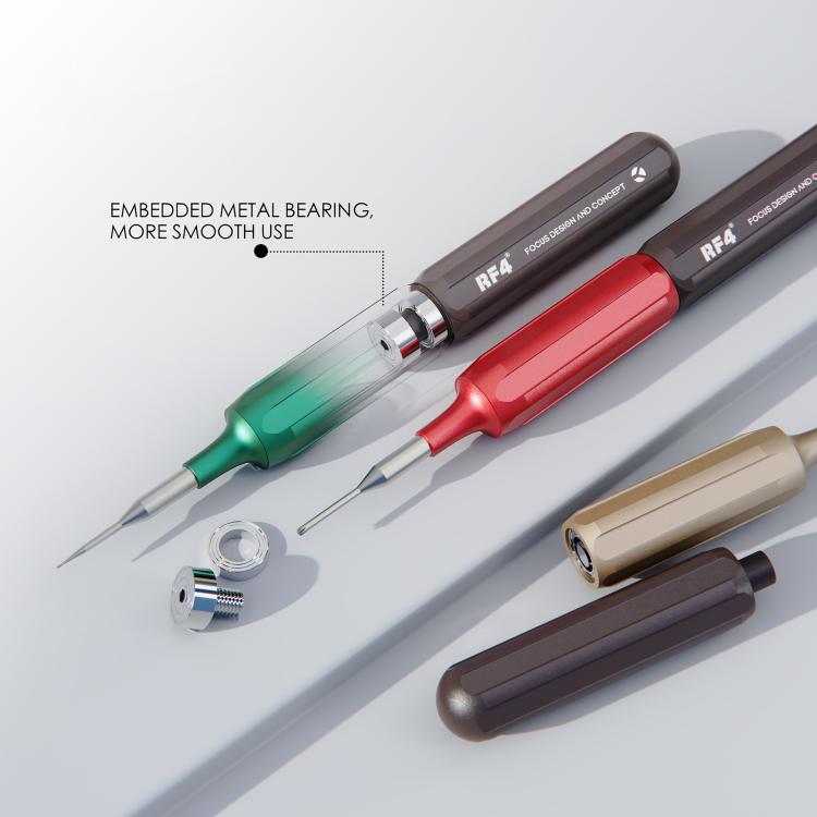 RF4 RF-SD10 5-in-1 Superhard S2 Steel Magnetic Precision Screwdriver for Phone Disassemble Repair, RF-SD10