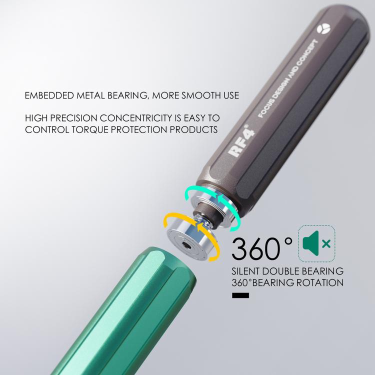 RF4 RF-SD10 5-in-1 Superhard S2 Steel Magnetic Precision Screwdriver for Phone Disassemble Repair, RF-SD10