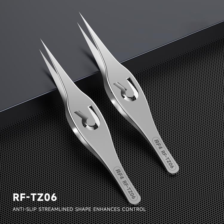 RF4 RF-TZ06 High-Precision Ultrafine Alloy Wide-Body Tweezers, RF-TZ06