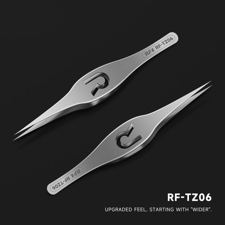 RF4 RF-TZ06 High-Precision Ultrafine Alloy Wide-Body Tweezers, RF-TZ06