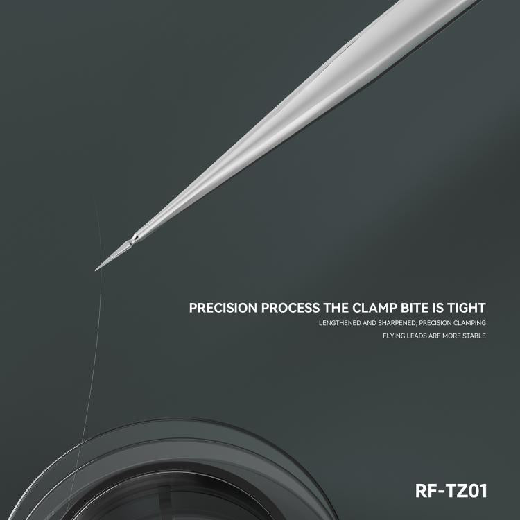 RF4 RF-TZ01 Extra-Sharp High-Precision Stainless Steel Tweezers, RF-TZ01