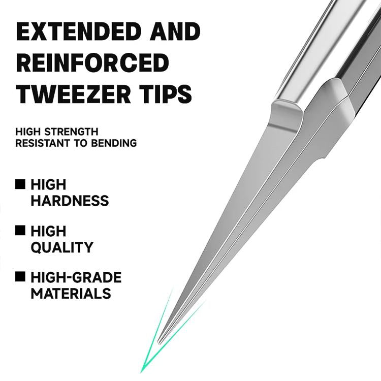 LUOWEI IS-40 Anti-magnetic High Hardness High Precision Flying Wire Tweezers, IS-40