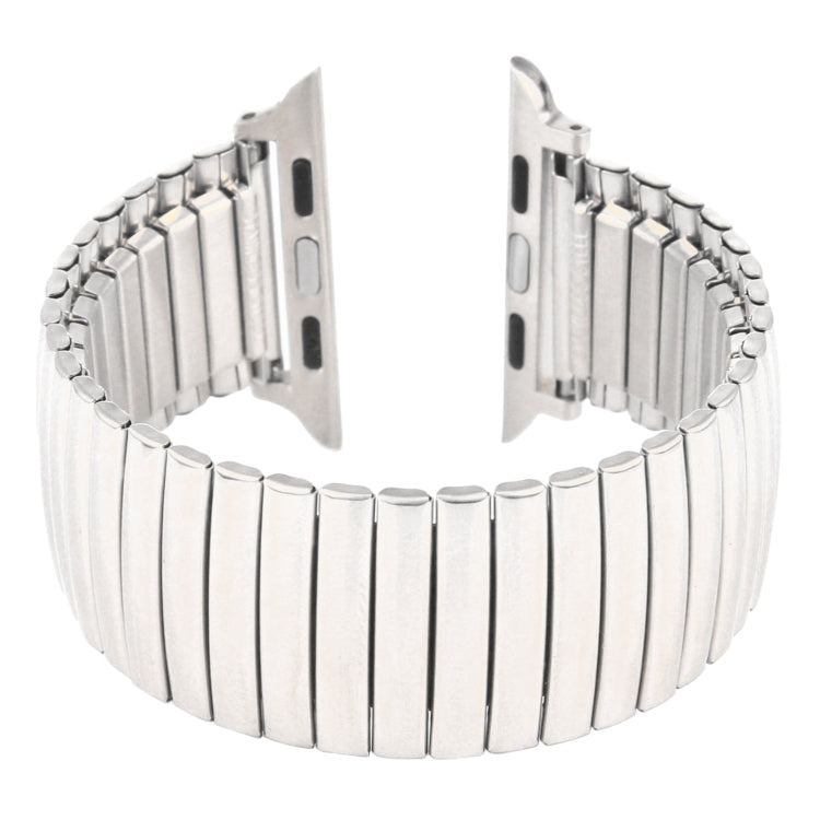 Elastic Aluminum Watchband, For Apple Watch Series 7 41mm / 6 & SE & 5 & 4 40mm / 3 & 2 & 1 38mm, For Apple Watch Series 8&7 41mm / SE 2&6&SE&5&4 40mm / 3&2&1 38mm, For Apple Watch Ultra 49mm / Series 8&7 45mm / SE 2&6&SE&5&4 44mm / 3&2&1 42mm         ...