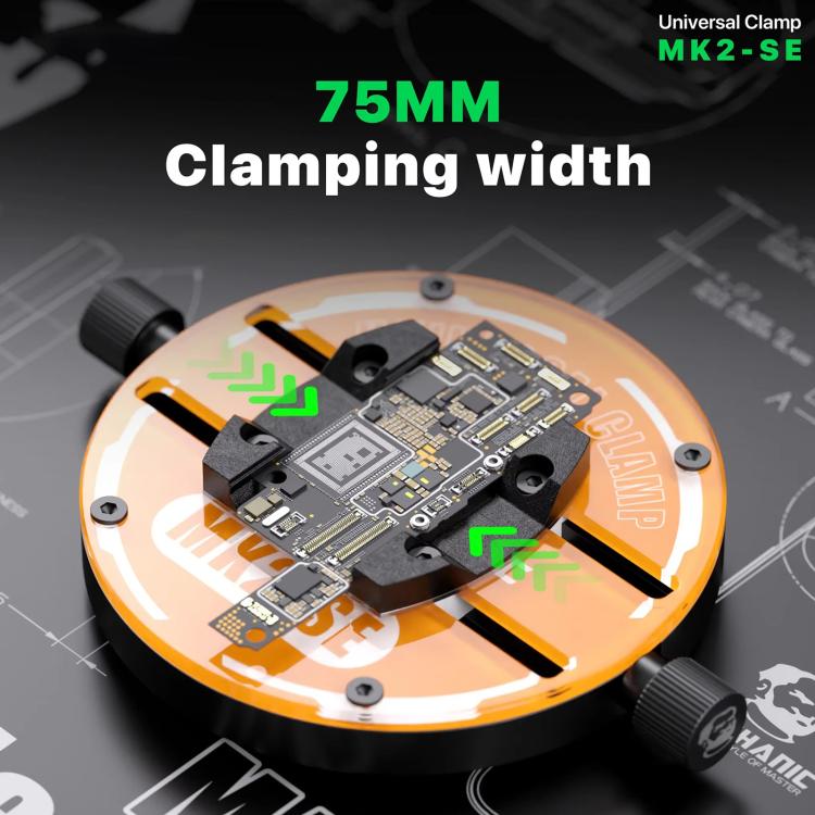 MECHANIC MK2-SE Heat-Insulated Circular Tempered Glass Motherboard Repair Clamp