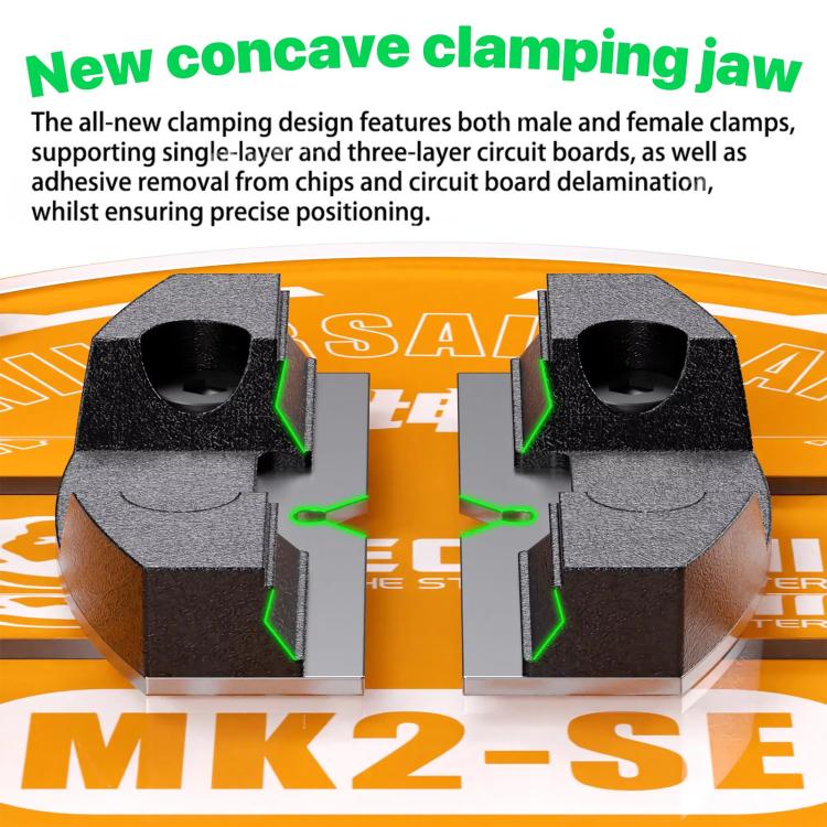 MECHANIC MK2-SE Heat-Insulated Circular Tempered Glass Motherboard Repair Clamp