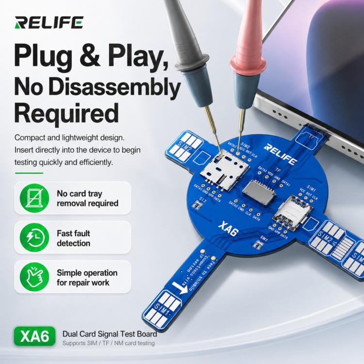 RELIFE XA6 Dual Card Signal Test Board