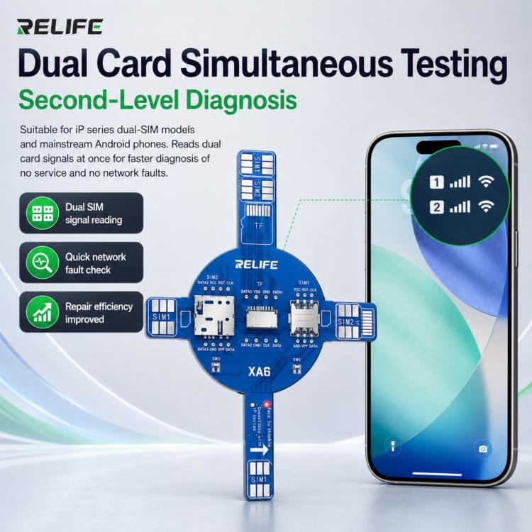 RELIFE XA6 Dual Card Signal Test Board