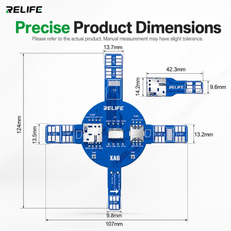 RELIFE XA6 Dual Card Signal Test Board