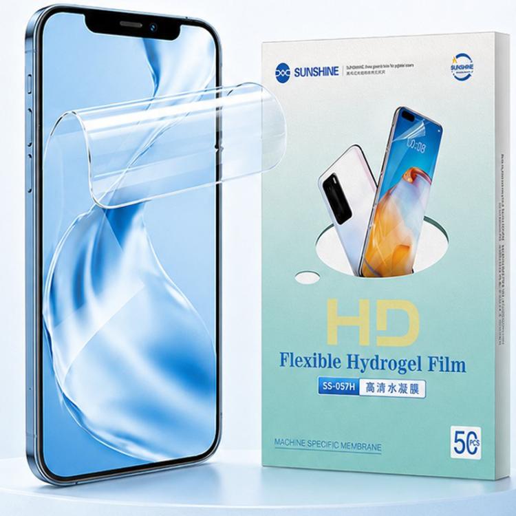 50 in 1 SUNSHINE SS-057H TPU Flexible Hydrogel HD Protective Film for SS-890C Cutting Machine, SS-057H