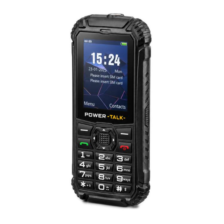 HP219 IP68 Rugged Phone, 2.4 inch, SC6531E, Network: 2G, BT, FM, SOS, Torch, EU Plug, US Plug, UK Plug