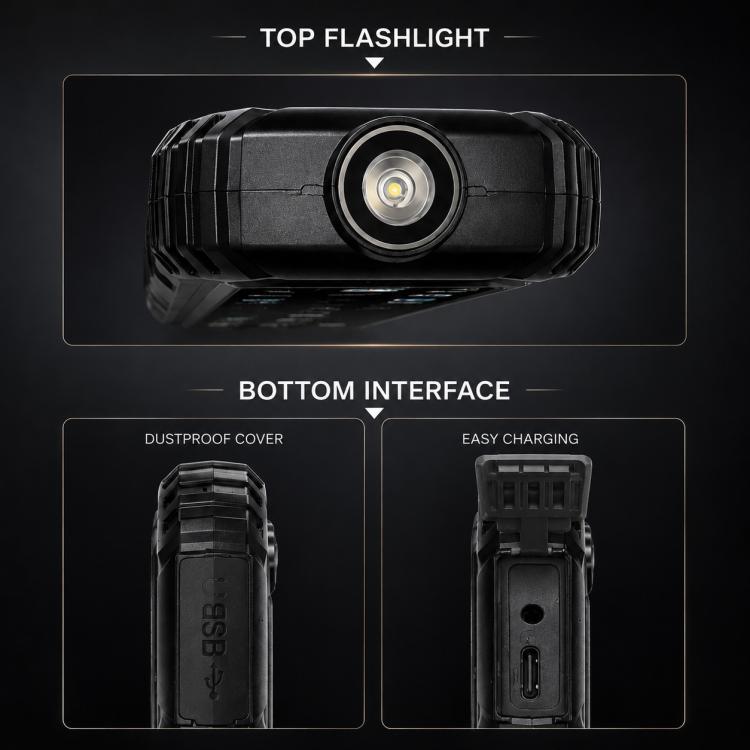 HP219 IP68 Rugged Phone, 2.4 inch, SC6531E, Network: 2G, BT, FM, SOS, Torch, EU Plug, US Plug, UK Plug