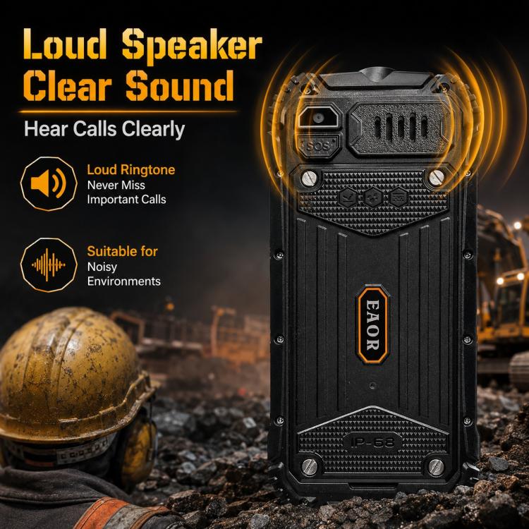 HP219 IP68 Rugged Phone, 2.4 inch, SC6531E, Network: 2G, BT, FM, SOS, Torch, EU Plug, US Plug, UK Plug