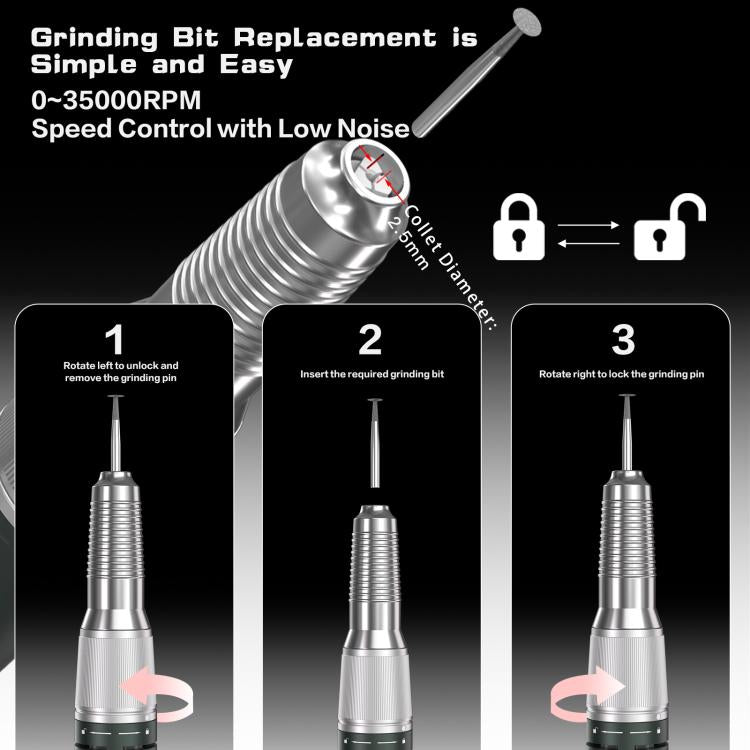 i2C G35Pro All-in-One Electric Industrial Grinder, US Plug, UK Plug, EU Plug, AU Plug