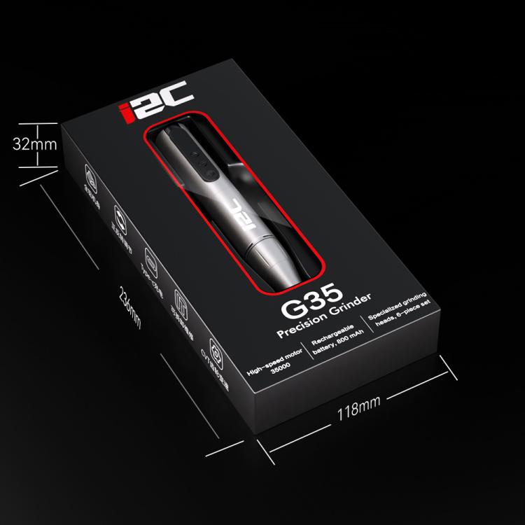 i2C G35 Portable Rechargeable Anti-vibration Grinding Pen, i2C G35