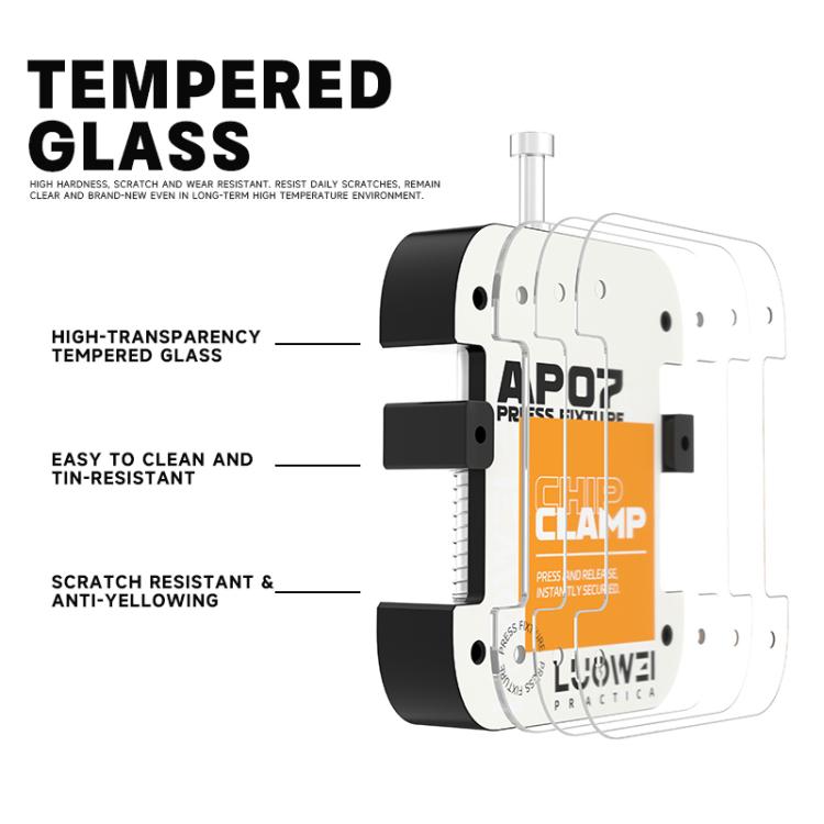 LUOWEI LW-AP07 Dual-Spring Quick-Lock Chip Fixture Compatible with Various Chip Packages, LW-AP07