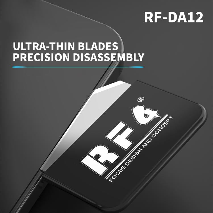 RF4 RF-DA12 Multifunction Mobile Phone Disassemble Scraping Tin Rework Blade Set, RF-DA12
