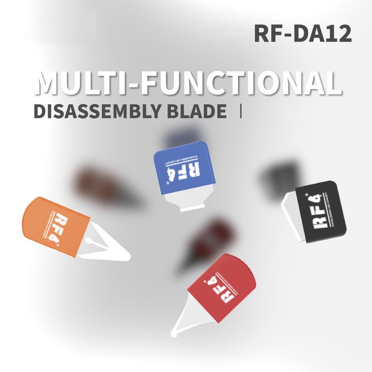 RF4 RF-DA12 Multifunction Mobile Phone Disassemble Scraping Tin Rework Blade Set, RF-DA12
