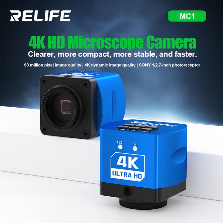 RELIFE MC1 60-megapixel 4K HD Microscope Camera, RELIFE MC1