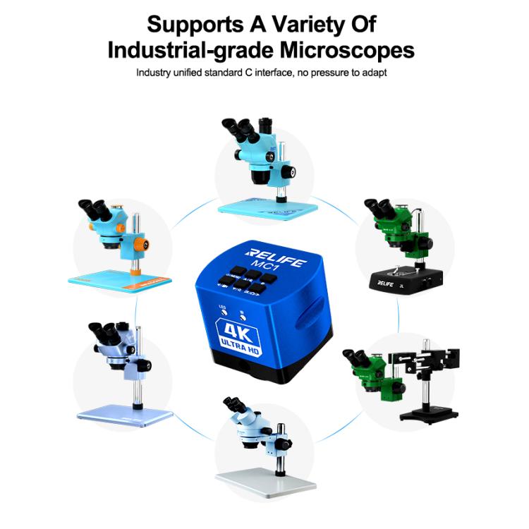 RELIFE MC1 60-megapixel 4K HD Microscope Camera, RELIFE MC1
