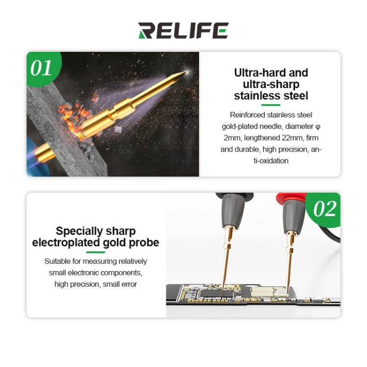 RELIFE MC2 Dual-screen Synchronous Display Multi-function 4K Multimeter Camera, RELIFE MC2