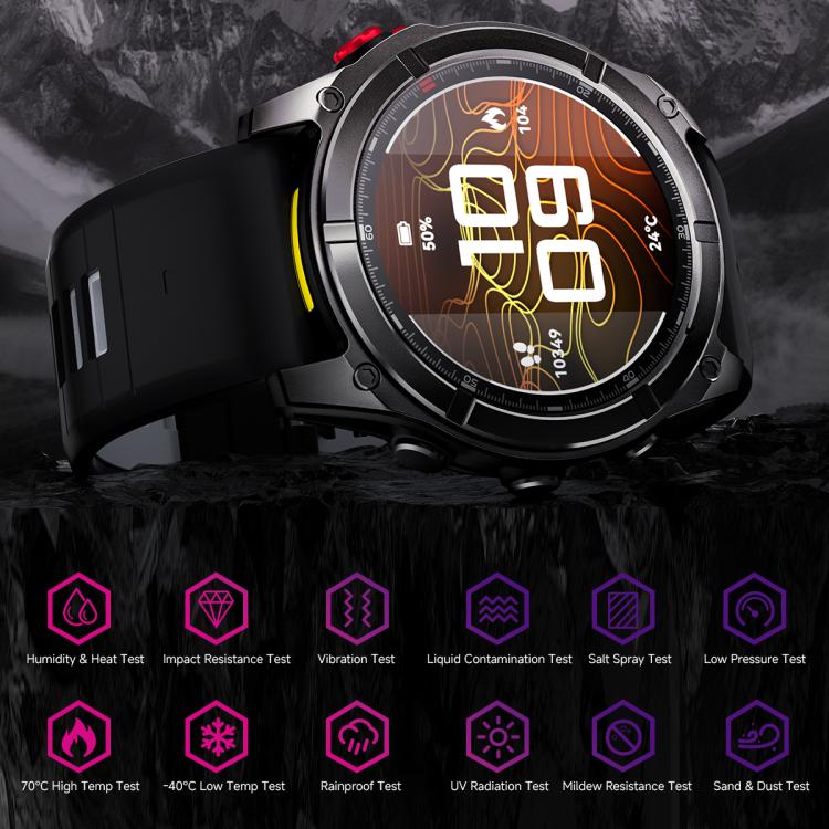 F8 Pro 1.43 inch AMOLED Screen Smart Watch Support Health Monitoring, Multi-Sport Modes